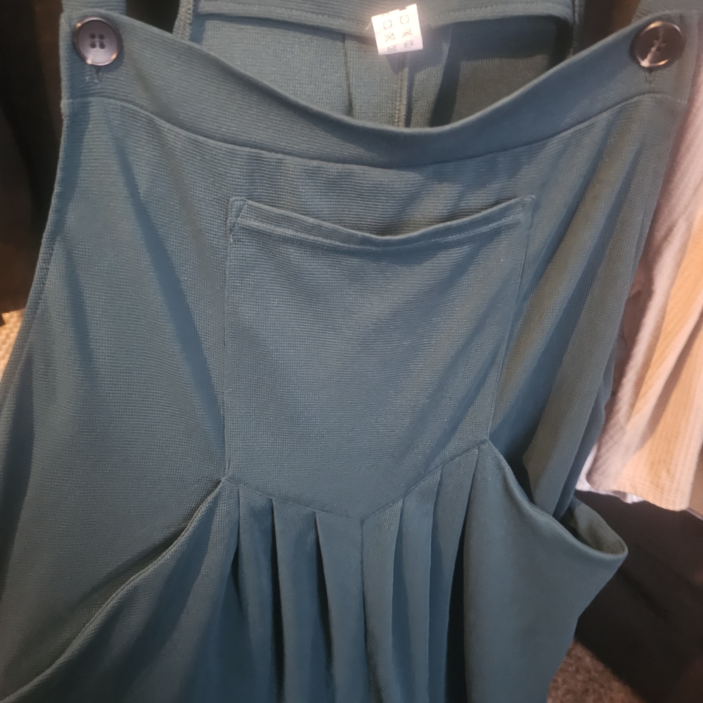 HALARA Deep Teal Pinafore Jumper - Picture 3 of 6